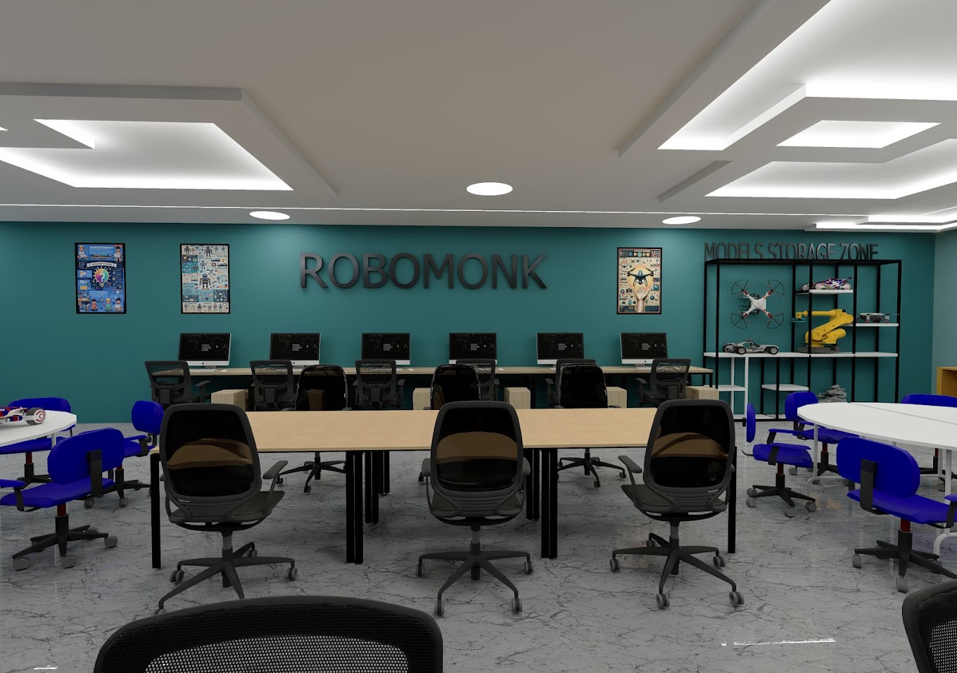 Robotics Lab Setup Design Robomonk